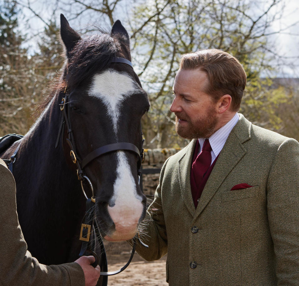 Samuel West in “All Creatures Great and Small” - Credit: Helen Williams / Playground Entertainment