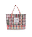 <p>Large Plaid Tote Bag, $35,<a rel="nofollow noopener" href="https://www.openingceremony.com/mens/opening-ceremony/large-plaid-tote-bag-ST89707.html?gender=w" target="_blank" data-ylk="slk:openingceremony.com;elm:context_link;itc:0;sec:content-canvas" class="link "> openingceremony.com</a> </p>