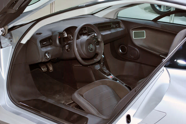 Volkswagen XL1 showcased at the 2012 Delhi Auto Expo