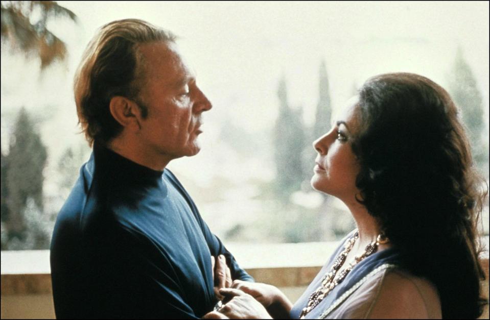 1975: Elizabeth Taylor and Richard Burton