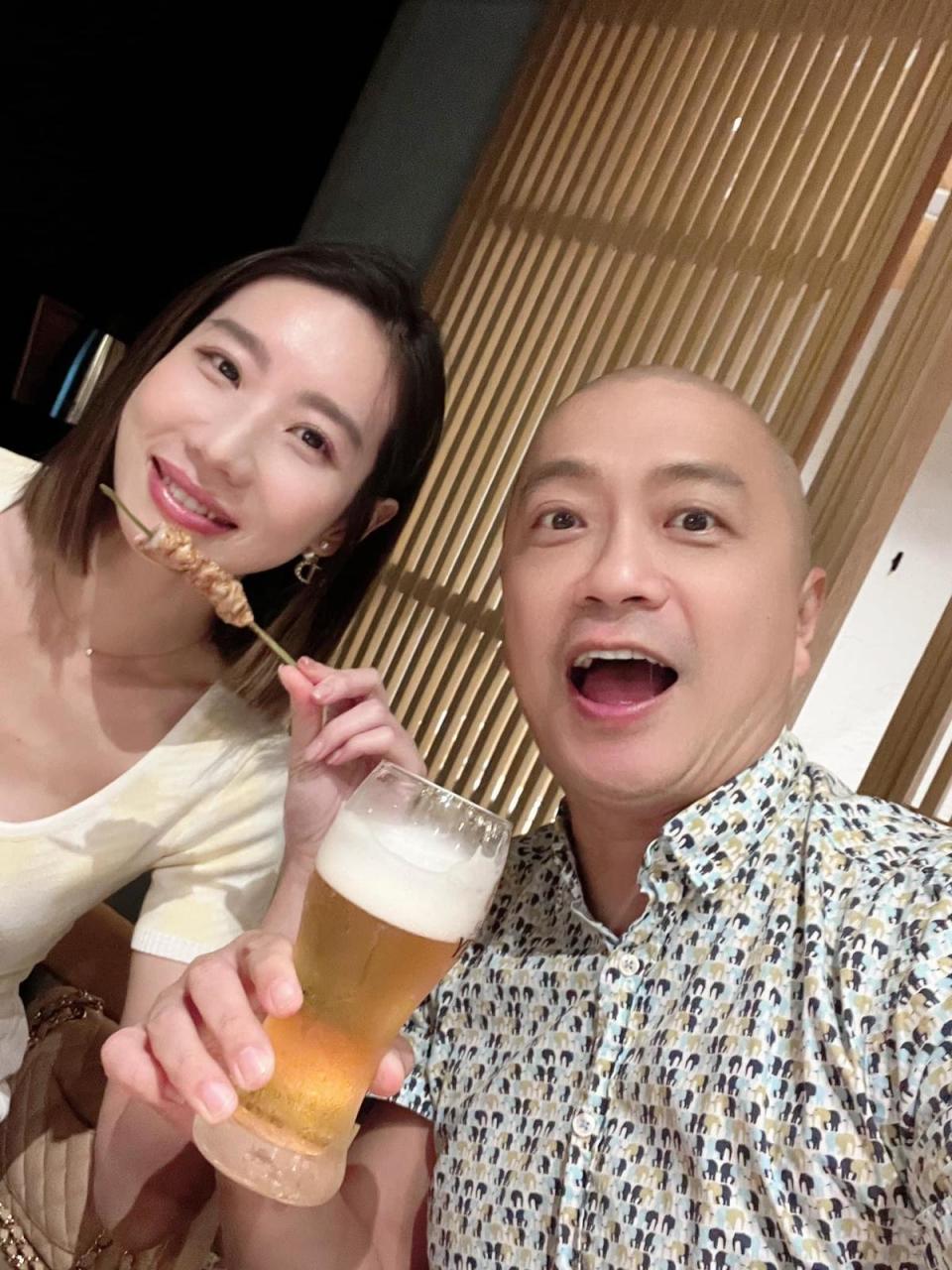 咪咪與Paul結婚7年婚後育有兩女。（翻攝自Paul臉書）