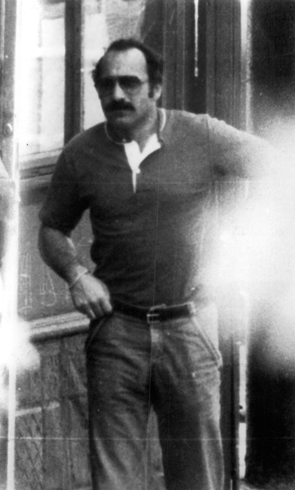 An undated FBI surveillance photo shows Joe Pistone undercover as Donnie Brasco.