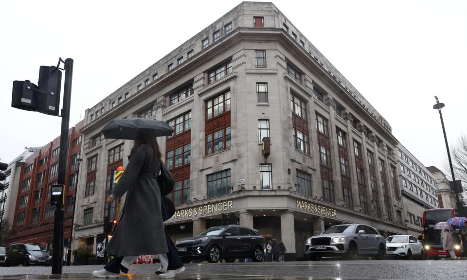 <span>Marks & Spencer’s Oxford Street store dates from 1929.</span><span>Photograph: Hollie Adams/Reuters</span>