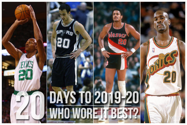 NBA Countdown: Who wore No. 20 best?