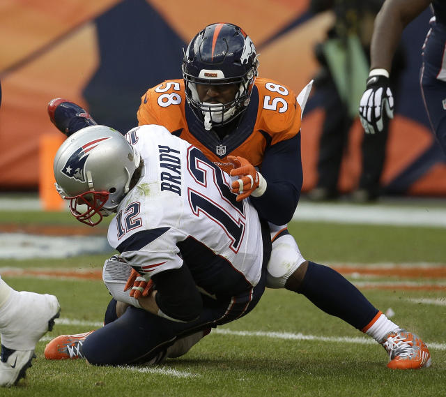 Broncos' Von Miller says 'it's extremely hard not to like' Tom Brady