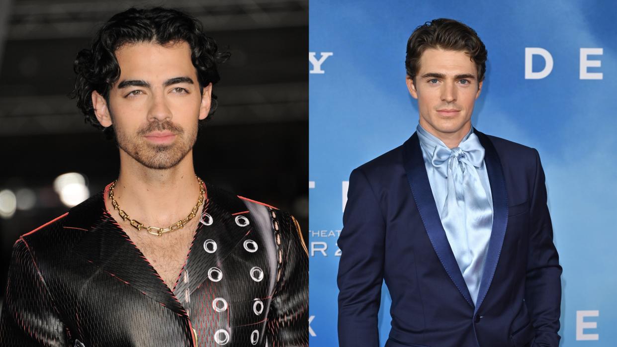 (L) Joe Jonas and (R) Spencer Neville