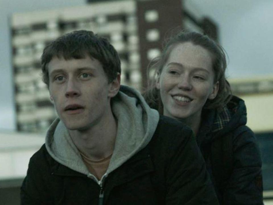 George MacKay and Charlotte Spencer in ‘Bypass’ (BBC Films)