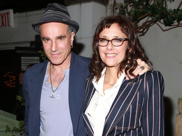 <p>Amy Sussman/Variety/Penske Media/Getty </p> Daniel Day-Lewis and Rebecca Miller