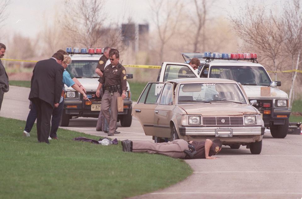 Plamann park homicide  May 11, 1995Post-Crescent photo by Mark Courtney