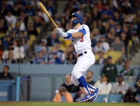 MLB: San Francisco Giants at Los Angeles Dodgers