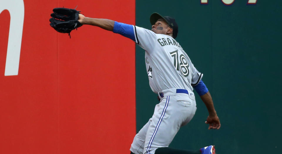 Players Curtis Granderson’s age don’t usually get a shot in centre. (Hunter Martin/Getty Images)