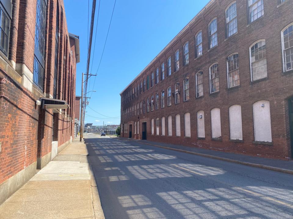The former Jenckes Spinning Company mill on Weeden Street in Pawtucket drew a thousand people as workers struck against the company in 1922. Police and private security opened fire on the crowd, killing Portuguese immigrant Joao d'Assuncao Jr., a bystander.