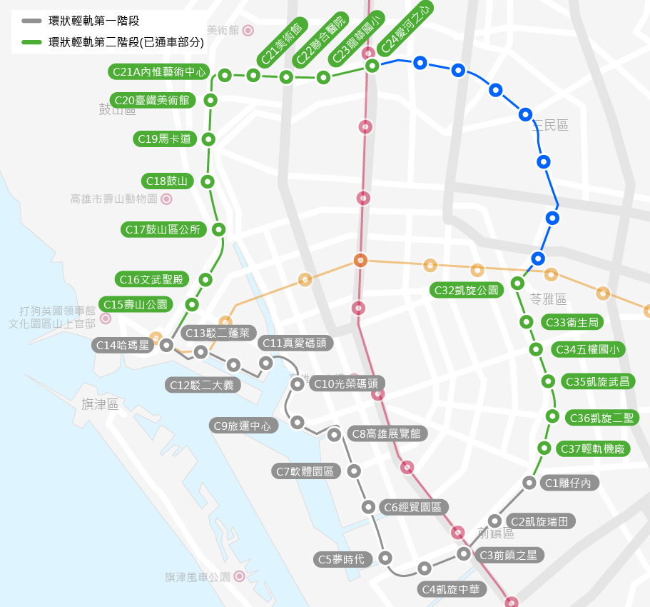 （圖片來源：高雄市政府捷運工程局KMRT）