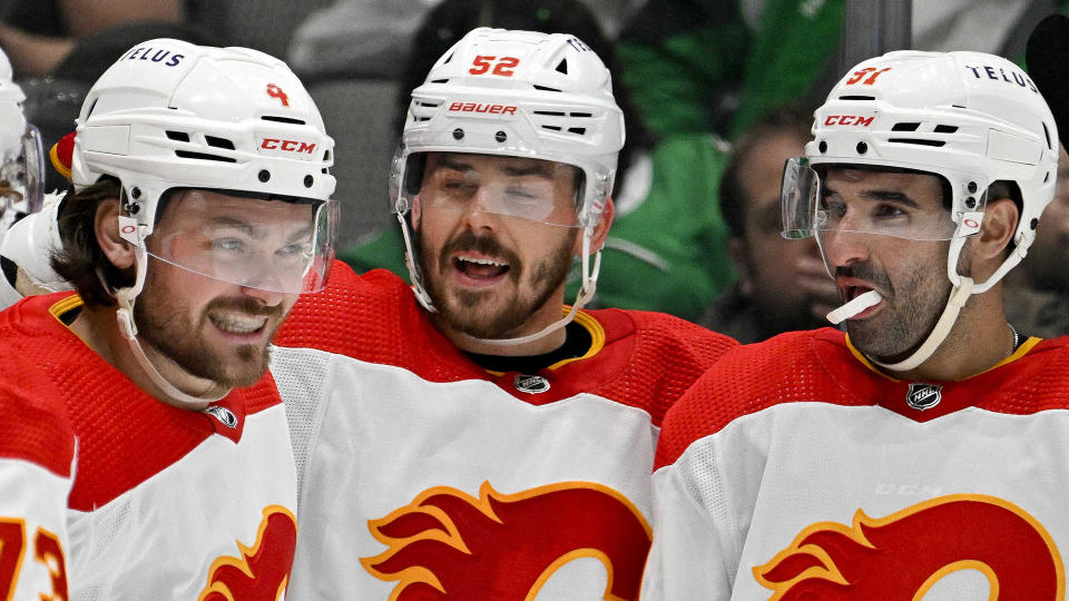The Flames have undergone a number of changes this offseason following a disappointing 2022-23 campaign. (Jerome Miron-USA TODAY Sports)