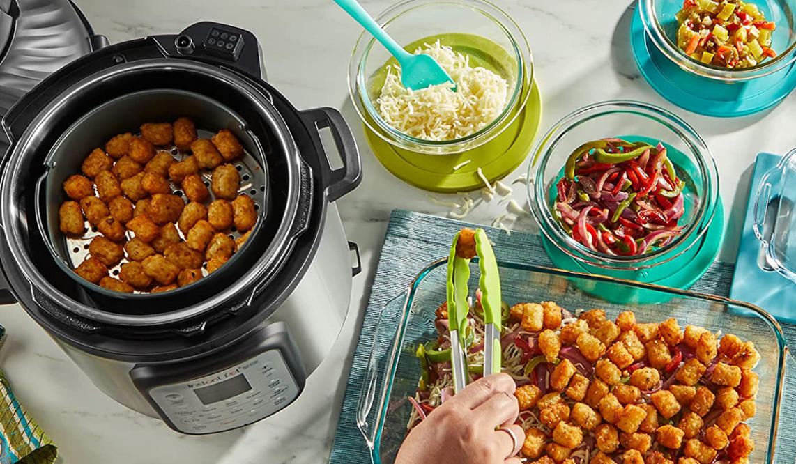 The Ninja combo pressure cooker and air fryer is $80 off at