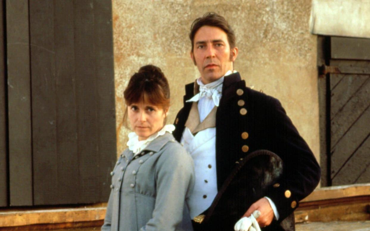 Amanda Root and Ciaran Hinds in 1995's adaptation of Persuasion by Jane Austen