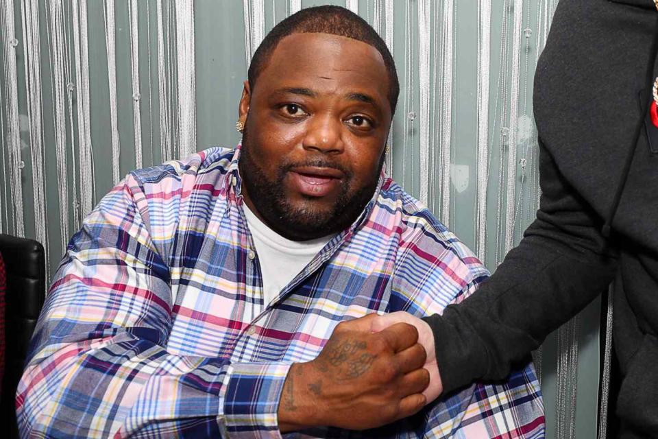 HOUSTON, TEXAS - FEBRUARY 08: Big Pokey sand Paul Wall at the Lil KeKe Legends Only Listening Party Dinner at Five Central Houston on February 08, 2022 in Houston, Texas. (Photo by Bob Levey/Getty Images)