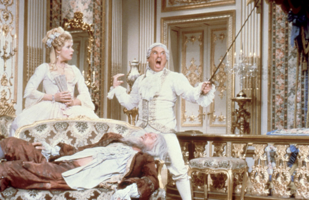 Pamela Stephenson and Mel Brooks in History of the World, Part 1. (Photo: ©20thCentFox/Courtesy Everett Collection)