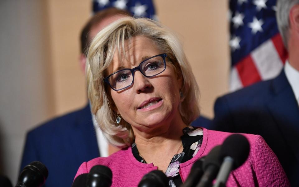 Liz Cheney also said she would back impeachment - AFP