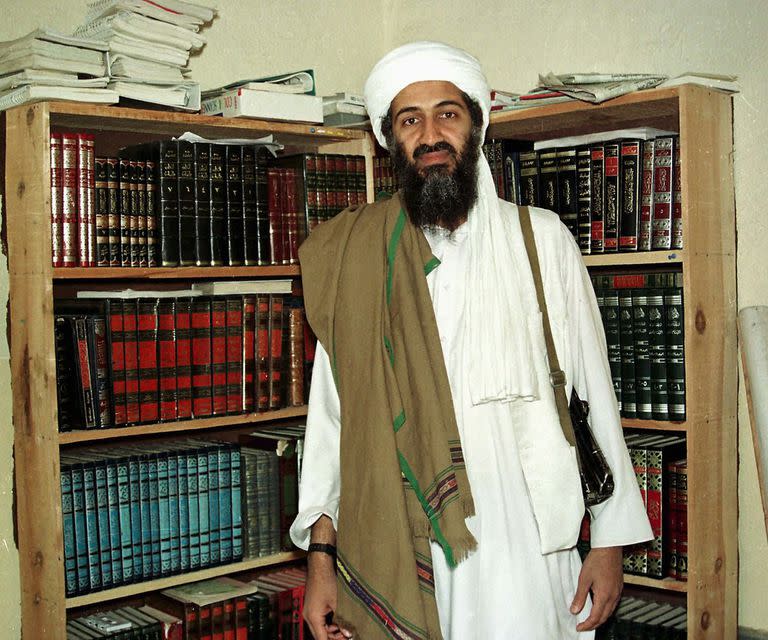 Osama Bin Laden, en una imagen de 1998 en Afganistán