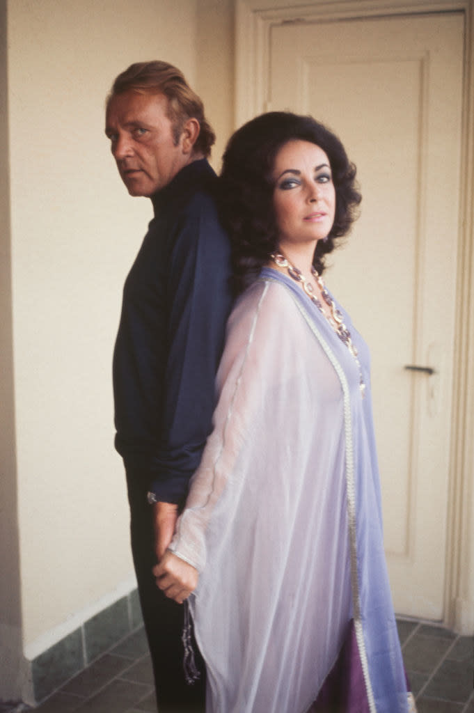 Richard Burton and Elizabeth Taylor