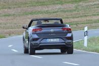 <p>The T-Roc Cabriolet's respectable handling and steering precision help it drive more like a compact car than a small crossover.</p>