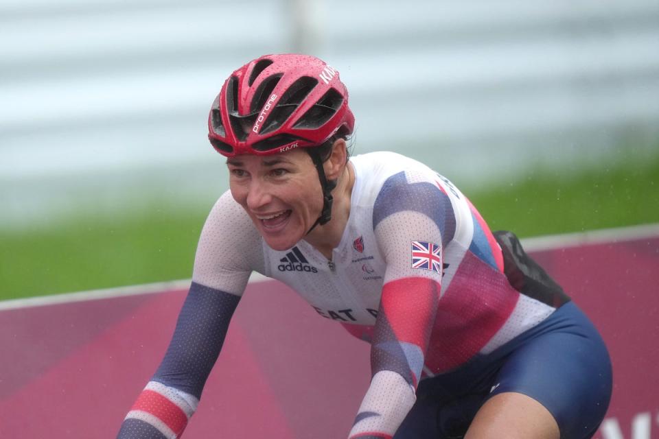 Dame Sarah Storey suffered injuries in a crash last weekend (Tim Goode/PA) (PA Archive)