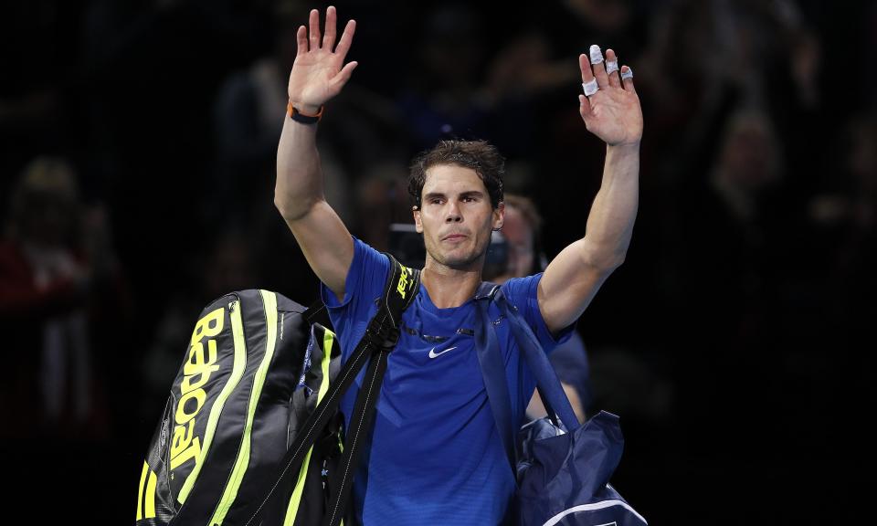 Rafael Nadal the world No1, said he hopes to be fit in time for the Australian Open in January after ending his 2017 season by pulling out of the ATP Tour finals.