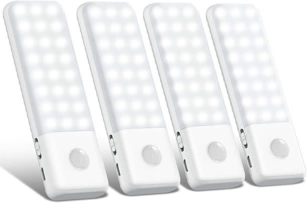 Right now there's 23% off these stick-on motion sensor lights. They're super handy for when you need to get up in the night but don't want to wake everyone up by turning the big light on.