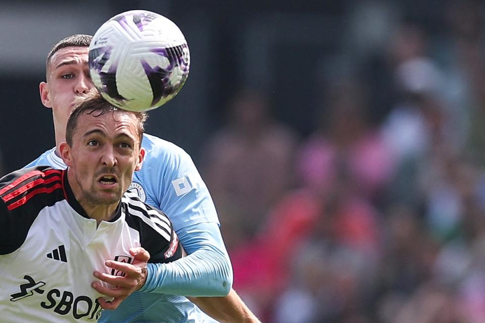 Impact: Timothy Castagne settled very quickly at Craven Cottage (AFP via Getty Images)