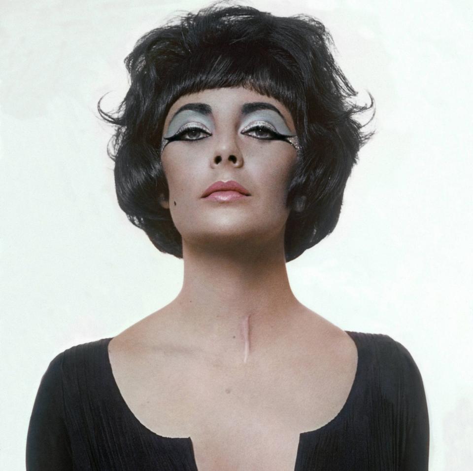 'As Egyptian as Elizabeth Taylor': Taylor in 1963's Cleopatra - Bert Stern/Conde Nast