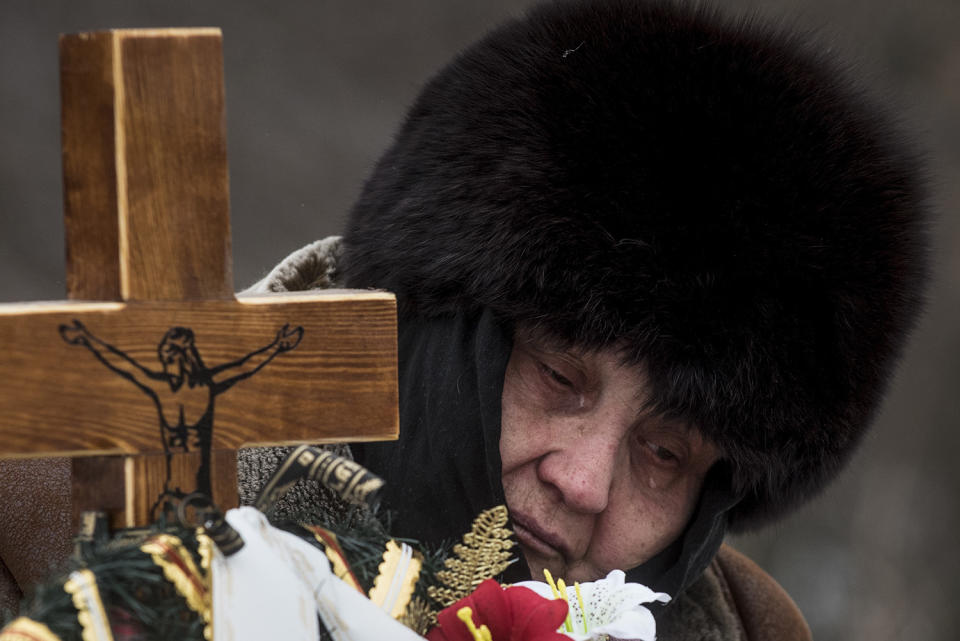 Funeral in Avdiivka