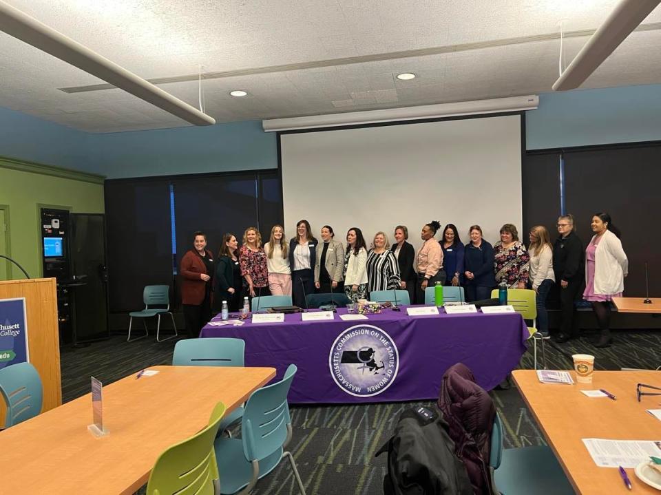 On Thursday, March 28, at Mount Wachusett Community College, The Massachusetts Commission on the Status of Women held its annual regional public hearing to collect testimonies from local women on the issues they face daily. The MCSW consists of 19 appointed volunteers.