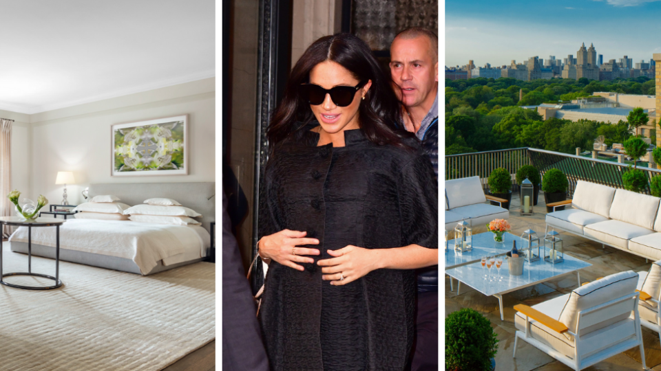 The luxurious NYC hotel where Meghan Markle is having her baby shower