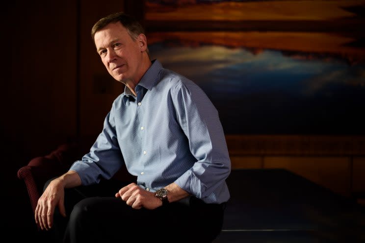 Colorado Governor John Hickenlooper.