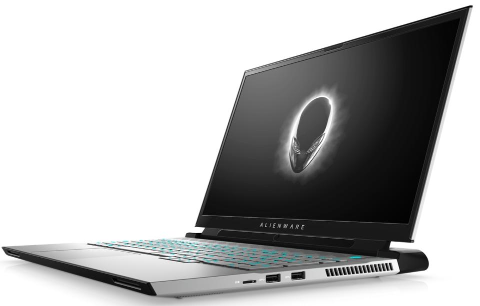 The Alienware M17 comes equipped with Nvidia's latest RTX 3000 series graphics chip. (Image: Dell)