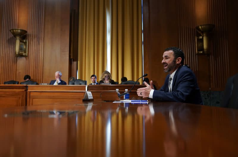 IRS nomination hearing for Daniel Wertel on Capitol Hill in Washington