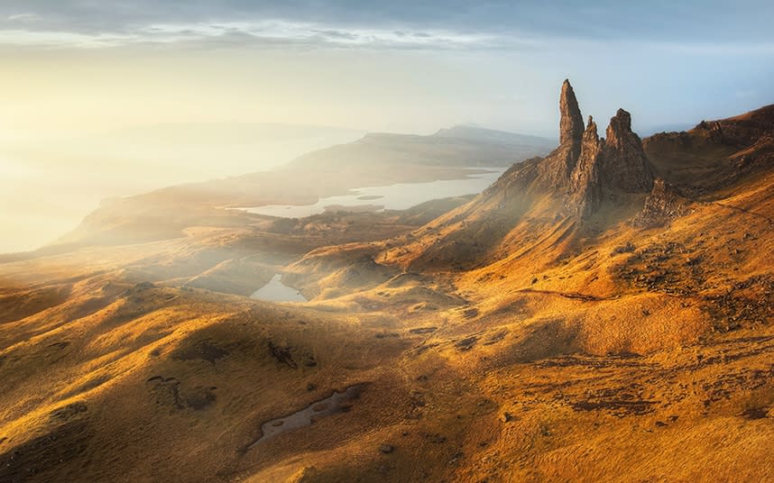 The Isle of Skye has been the site of a number of fossil finds - © 2013 Kristian Bell