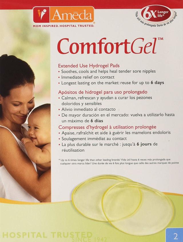 Medela Hydrogel Pads - Instant soothing relief and cooling for sore  nipples, reusable, Pack of 4 individually wrapped sterile pads :  : Health & Personal Care