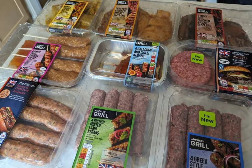 Some of Aldi's new chilled summer food range