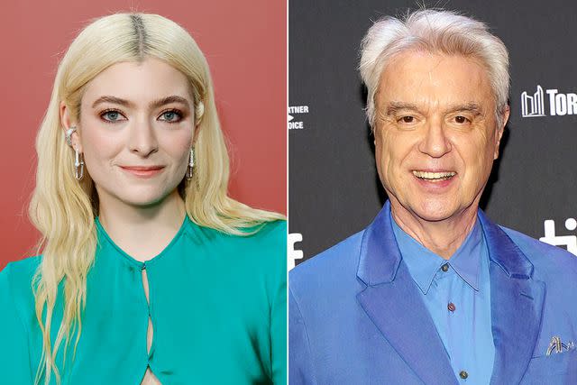 <p>Frazer Harrison/Getty Images; Shawn Goldberg/Getty Images</p> Lorde at the 2023 GQ Men of the Year Event on Nov. 16, 2023 and David Byrne at the 'Stop Making Sense' premiere on Sept. 11, 2023