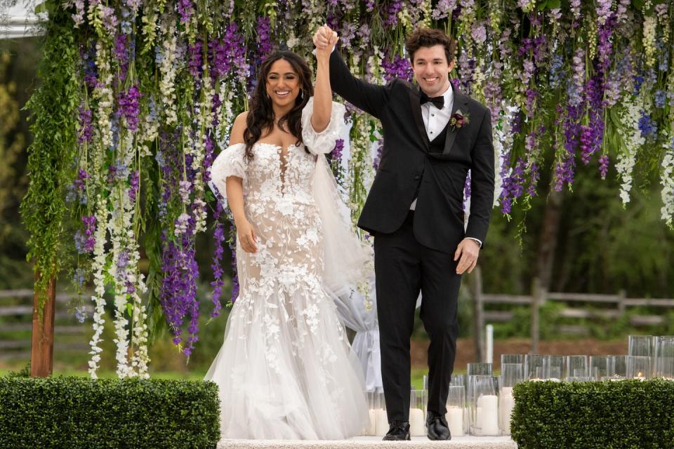 bliss and zack get married in love is blind season 4