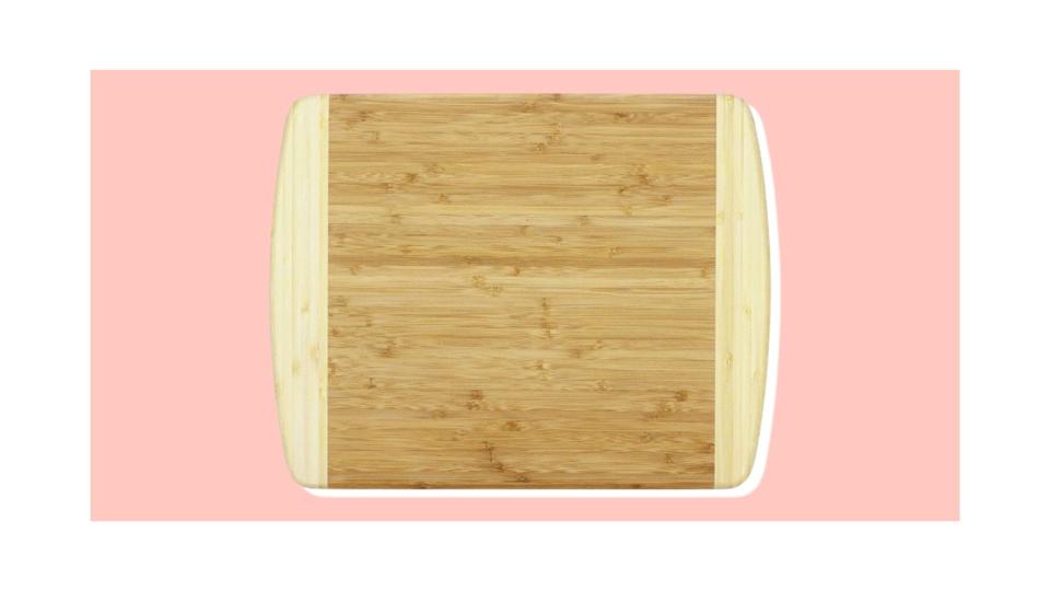 This bamboo cutting board will stand the test of time