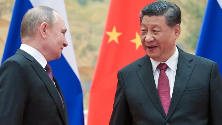 Vladimir Putin and Xi Jinping