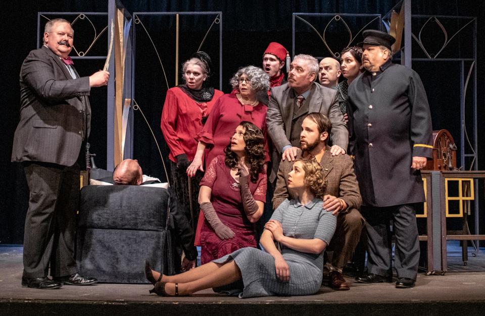 Elkhart Civic Theatre’s production of Agatha Christie’s "Murder on the Orient Express," adapted by Ken Ludwig, opens Feb. 24 and continues through March 5, 2023, at the Bristol Opera House.