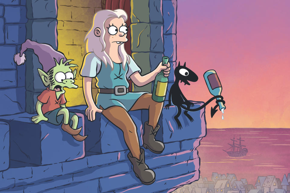 Netflix has finally offered more than a brief peek at Matt Groening's