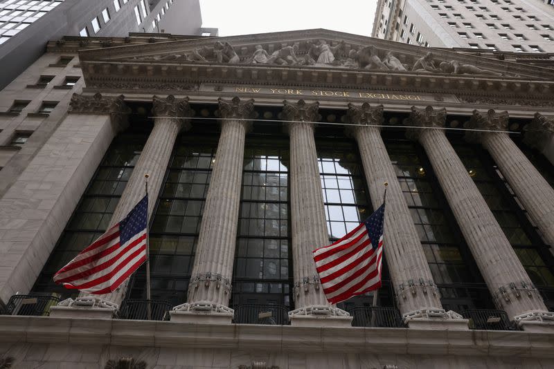 Scenes near Wall Street and the New York Stock Exchange (NYSE), in New York