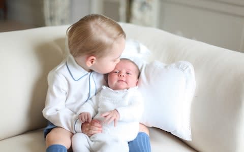 The Duchess' photograph of Prince George and Princess Charlotte - Credit: Duchess of Cambridge