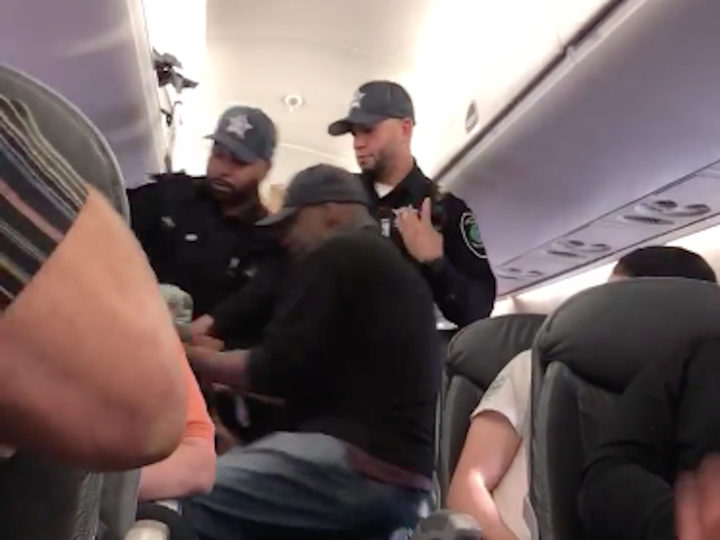 United Airlines man dragged off plane