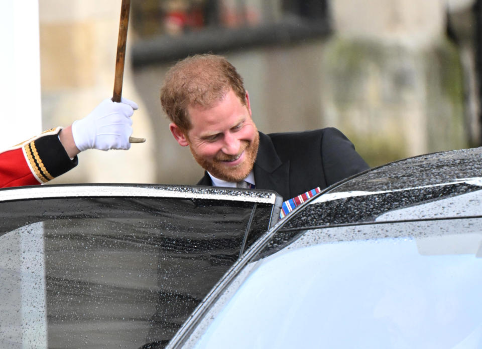 Prince Harry at the Coronation